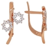 Серьги с фианитом 02-2183-24 2010 г инфо 11243r.