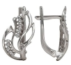 Серьги с фианитом 02-2036-24 2010 г инфо 11249r.