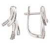 Серьги с бриллиантами ENE0217NHRWD-OT-W 2009 г инфо 11518r.