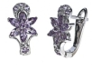 Серьги, серебро 925, аметист 008 01 21-02962 2010 г инфо 11608r.