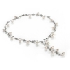 Серебряное ожерелье с белым жемчугом N509 2009 г инфо 12402r.